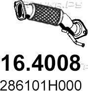 Глушитель Asso для Hyundai i30 I 2007-2012. Артикул 16.4008