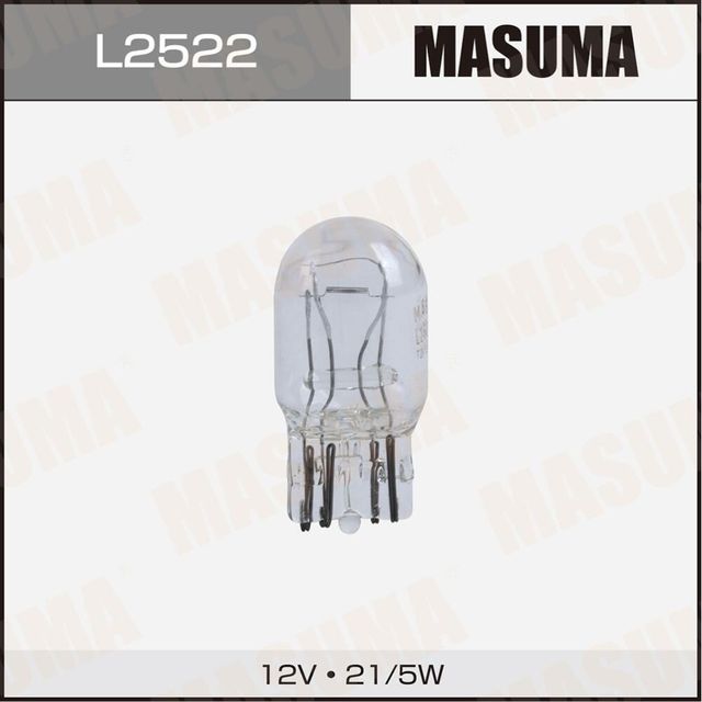 Лампа б/ц MASUMA 12v 21+5W T20 двухконтактные [уп.2] Masuma. Артикул L2522