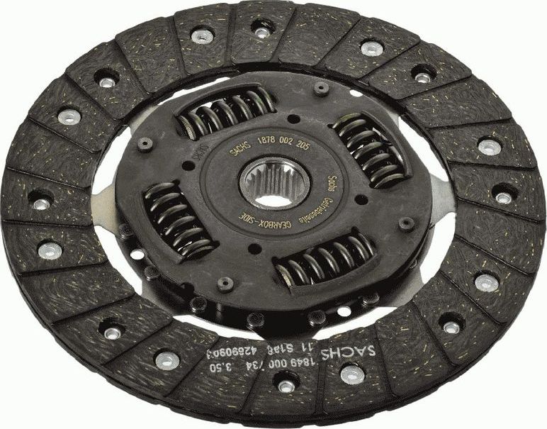 Диск сцепления SACHS. Артикул 1878 002 205