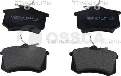 Тормозные колодки OSSCA задние для Citroen C3 Picasso I 2009-2017. Артикул 04101
