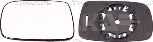 Зеркальное стекло бокового зеркала Alkar левое для Toyota Echo 1999-2003. Артикул 6401268