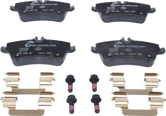 Тормозные колодки ATE Ceramic. Артикул 13.0470-2727.2