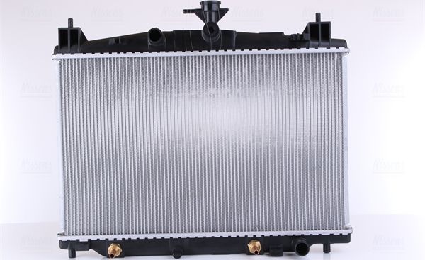 Радиатор охлаждения двигателя Nissens для Mazda 2 II (DE) 2007-2015. Артикул 68505