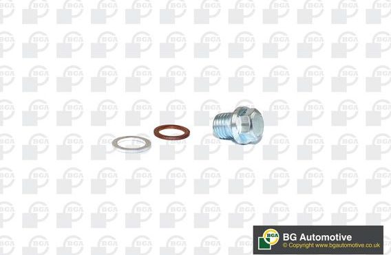 Сливная пробка масляного поддона двигателя BGA для Mercedes-Benz CLS I (C219) 2005-2010. Артикул PK0901