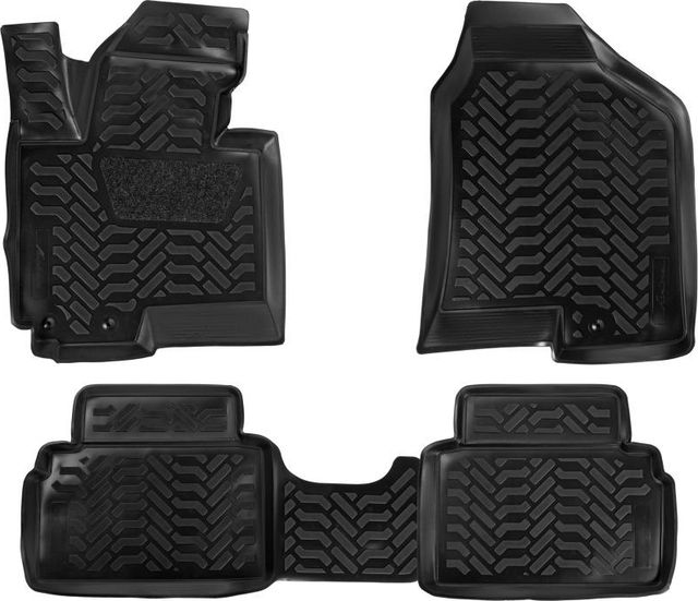 Коврики Airline 3D с высоким бортиком для салона Kia Sportage III 2010-2016. Артикул ACM-PS-42