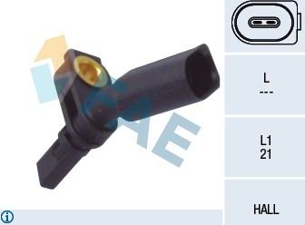 Датчик ABS FAE передний левый для Audi A3 III (8V) 2012-2026. Артикул 78065