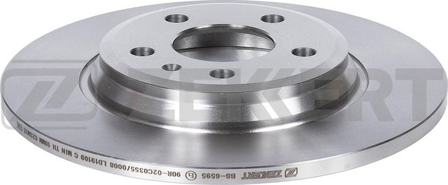 Тормозной диск Zekkert задний для Audi A6 V (C8) 2018-2026. Артикул BS-6595