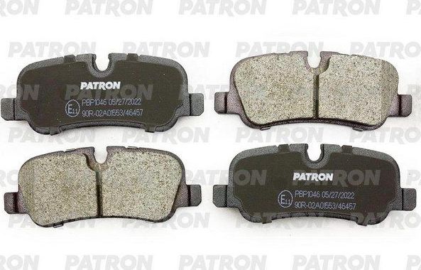 Тормозные колодки Patron. Артикул PBP1046