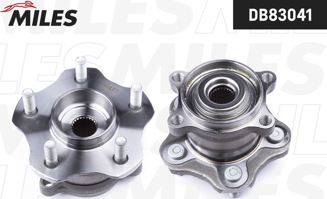 Ступица колеса с интегрированным подшипником Miles задняя правая/левая для Renault Koleos I 2008-2016. Артикул DB83041