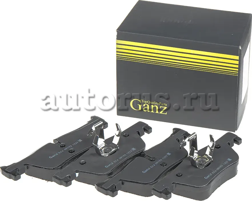 Колодки задние (Ganz). Артикул GIJ09193