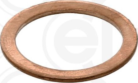 Сальник, уплотнительное кольцо Elring (медь). Артикул 129.100