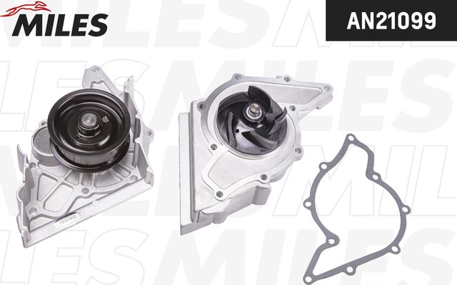 Помпа (водяной насос) Miles для Audi 80 V (B4) 1991-1996. Артикул AN21099