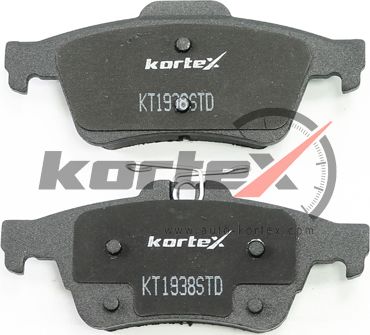Колодки торм. FORD FOCUS III/KUGA/C-MAX 11- зад.к-т (Kortex). Артикул KT1938STD