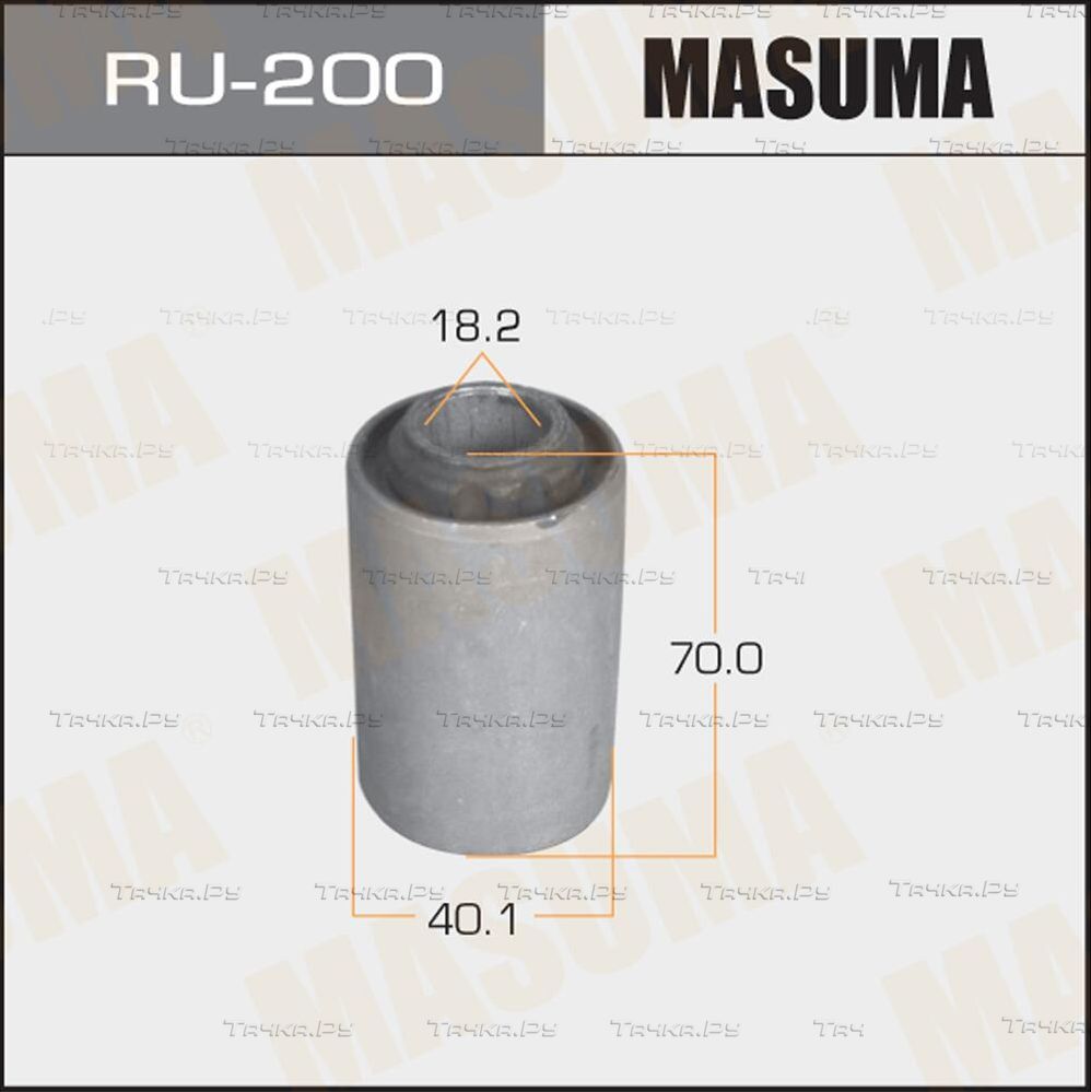Сайлентблок заднего рычага подвески Masuma. Артикул RU-200