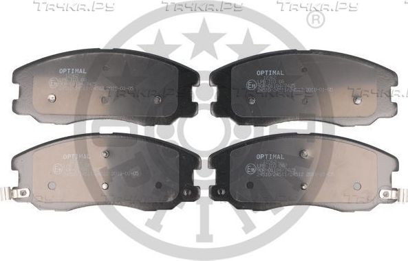 Тормозные колодки Optimal. Артикул BP-12362