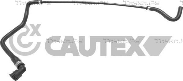Патрубок радиатора (системы охлаждения) Cautex для BMW 6 II (E63/E64) 2004-2010. Артикул 754365