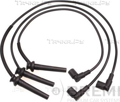 Высоковольтные провода (провода зажигания) (комплект) Bremi. Артикул 800L176