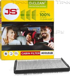 Салонный фильтр JS Asakashi для Mazda Tribute I 2000-2008. Артикул AC0151B