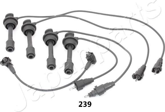 Высоковольтные провода (провода зажигания) (комплект) Japanparts для Toyota Celica IV (T160) 1987-1989. Артикул IC-239