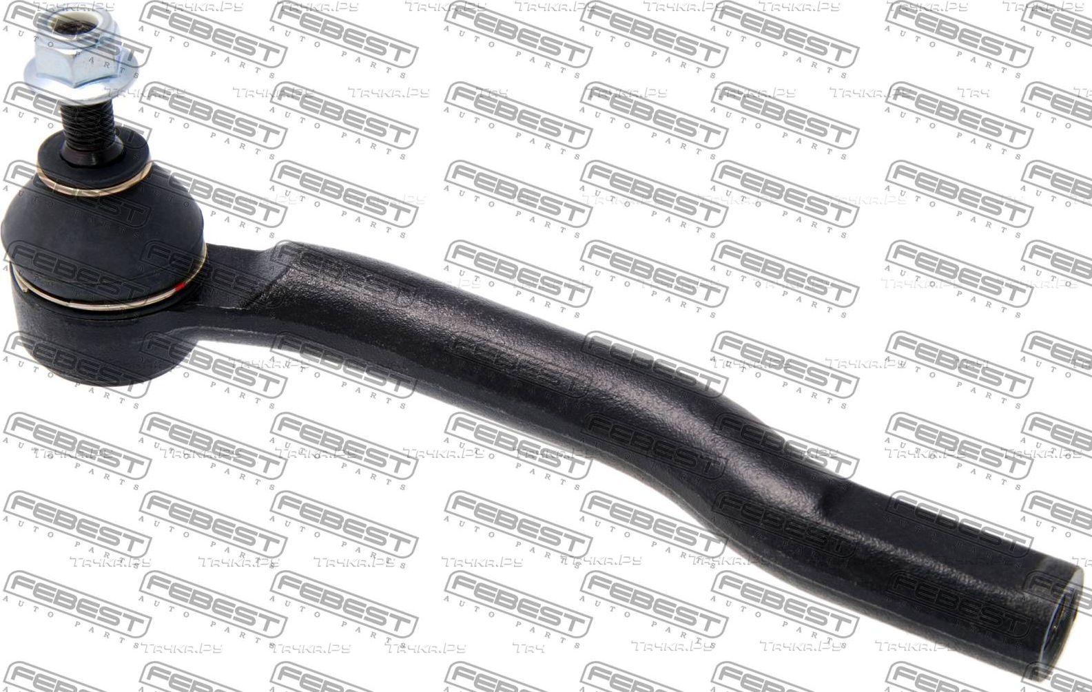 Наконечник рулевой тяги Febest левый для Nissan Tiida I 2007-2012. Артикул 0221-C11LH