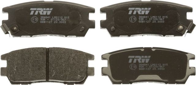 Тормозные колодки TRW COTEC. Артикул GDB1127