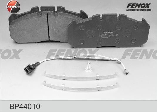Тормозные колодки Fenox передние/задние для MAN M2000 1995-2005. Артикул BP44010