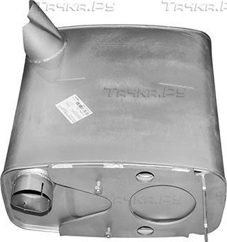 Глушитель Zentparts для MAN TGS 2007-2026. Артикул Z58203