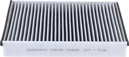 Салонный фильтр Zentparts. Артикул Z34180