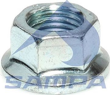 Гайка карданного вала с юбкой M14x1.5 H12 SW19  Sampa. Артикул 020.151