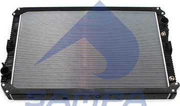 Радиатор охлаждения двигателя Sampa. Артикул 201.008