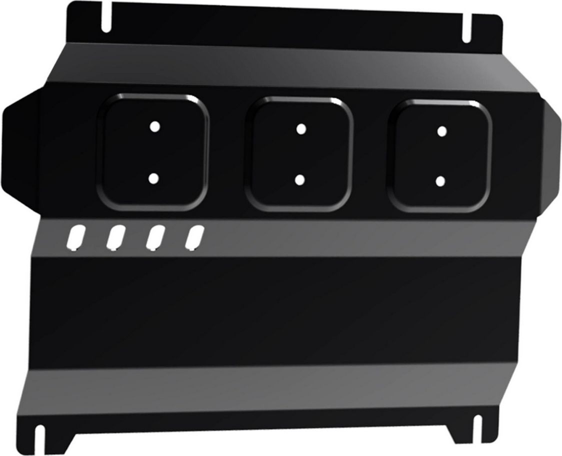 Защита АвтоБРОНЯ для картера Mitsubishi Pajero Sport II 2008-2016. Артикул 111.04006.1