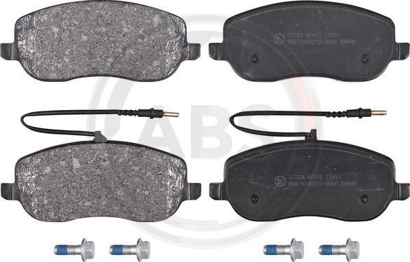 Тормозные колодки ABS передние для Citroen C8 I 2002-2014. Артикул 37329