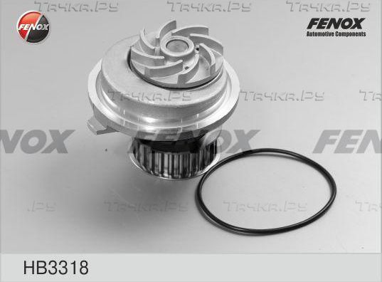 Помпа (водяной насос) Fenox для Opel Vectra A 1988-1995. Артикул HB3318