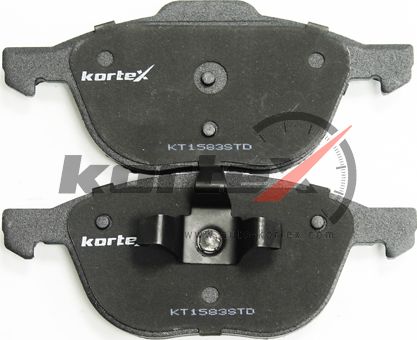 Колодки торм. FORD FOCUS II/MAZDA 3/VOLVO S40 04- перед.к-т (Kortex). Артикул KT1583STD