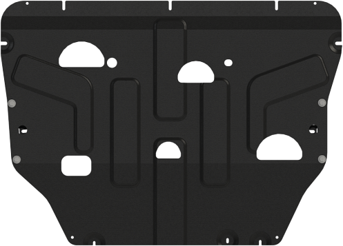 Защита Шериф (2 мм) для картера и КПП Geely Monjaro 2023-2026. Артикул 28.5407
