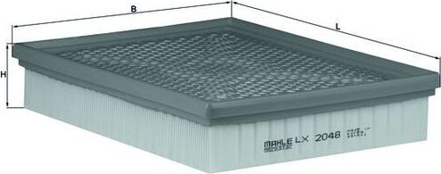 Воздушный фильтр Mahle. Артикул LX 2048