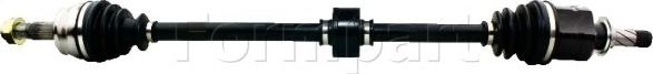 Полуось (привод в сборе, приводной вал) Formpart передняя правая для Opel Corsa D 2006-2014. Артикул 20380002/S