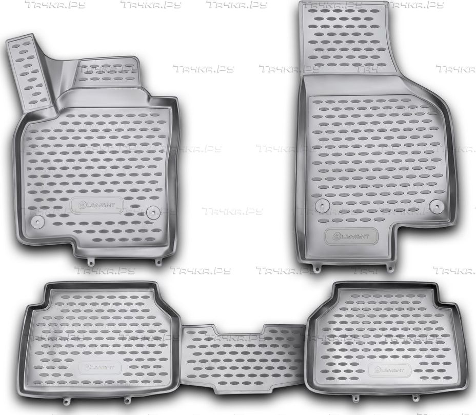 Коврики Element для салона Volkswagen Tiguan 2007-2011. Артикул NLC.3D.51.21.210kh