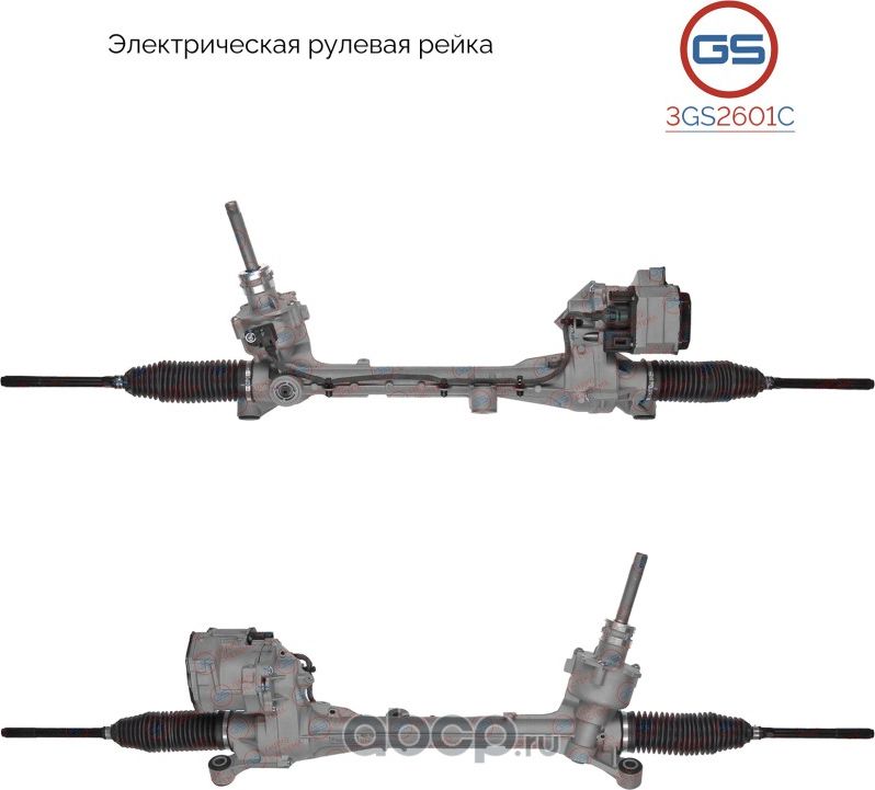 Новая рулевая рейка Ford Focus 2011-, Ford C-Max / Grand C-Max 2010-, Ford Kuga (GS). Артикул 3GS2601C