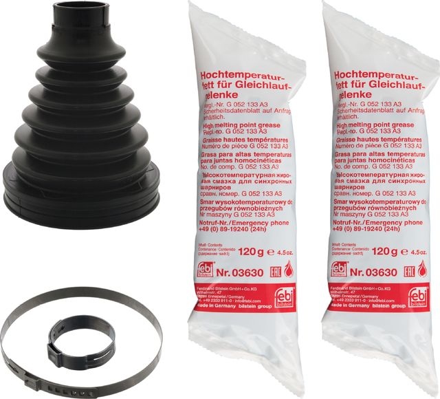 Пыльник ШРУСа внутренний Febi Bilstein передний для Audi A6 III (C6) 2008-2010. Артикул 100407