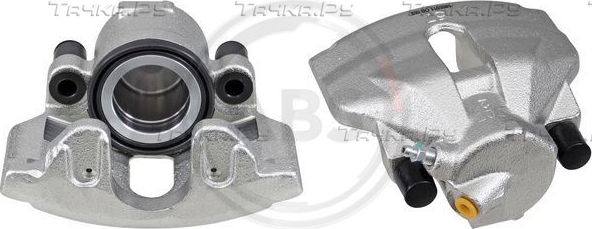 Тормозной суппорт ABS (Серый чугун) передний правый для Audi S6 II (C5) 1999-2005. Артикул 421572