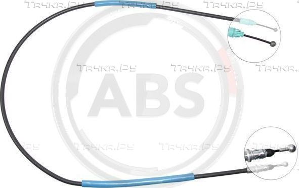 Трос ручника (тросик ручного тормоза) ABS. Артикул K17278