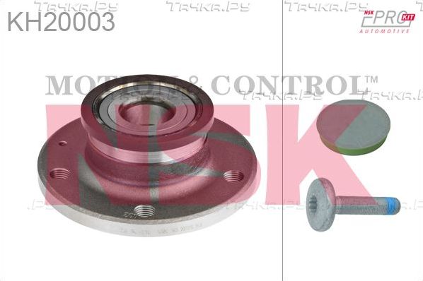 Ступичный подшипник (комплект) NSK ProKIT задний для SEAT Leon II 2005-2013. Артикул KH20003