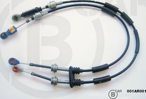 Трос переключения передач КПП B CAR для Alfa Romeo 147 I 2001-2010. Артикул 001AR001