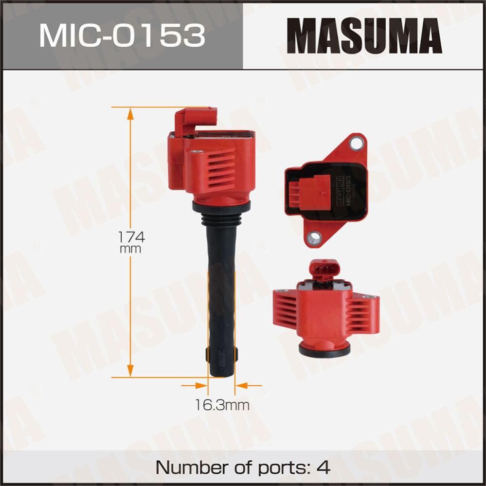 Катушка зажигания MASUMA,. Артикул MIC0153