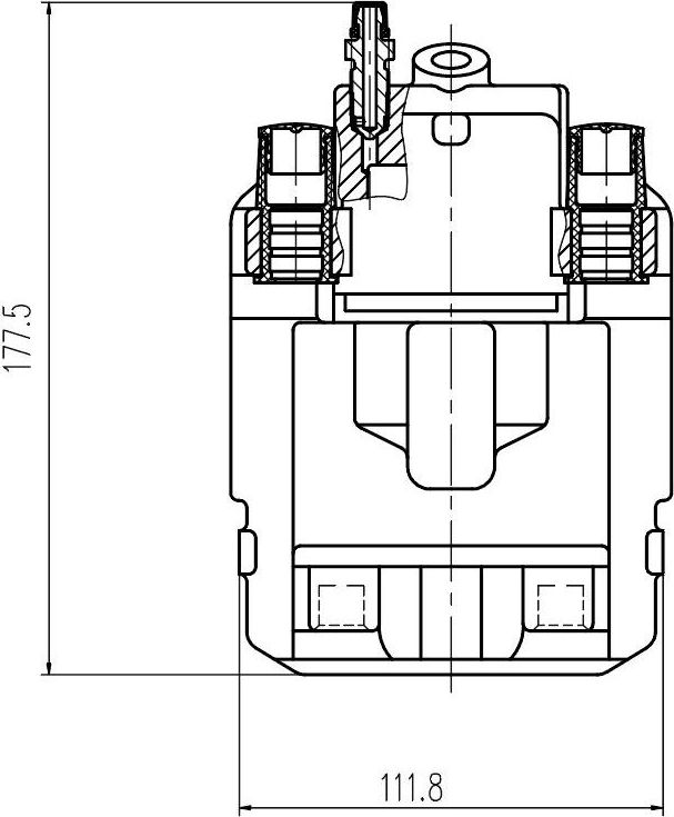 Тормозной суппорт Trialli. Артикул CF 207702