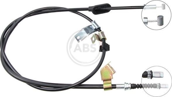 Трос ручника (тросик ручного тормоза) ABS задний правый для Honda Civic VIII 2005-2011. Артикул K10788