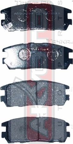 Тормозные колодки Akyoto Packing AKYOTO задние для Opel Frontera B 1998-2004. Артикул AKD-4299