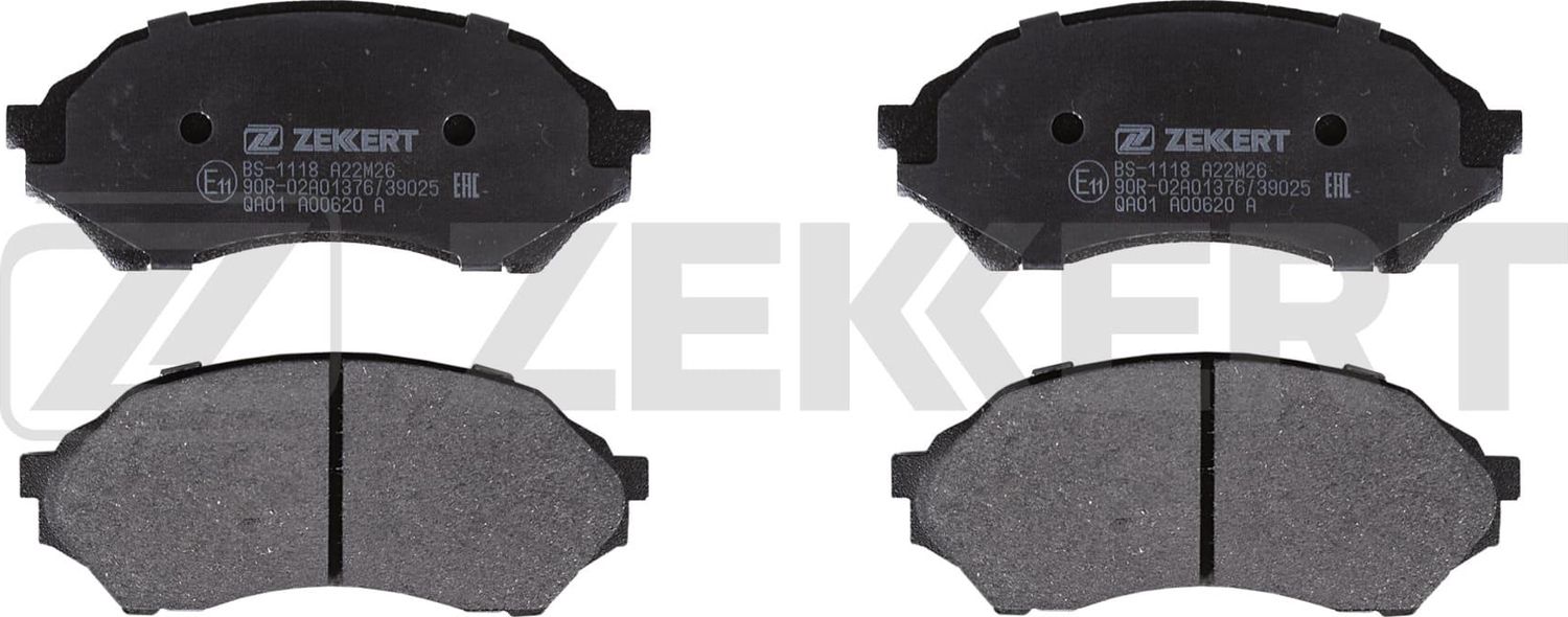 Тормозные колодки Zekkert. Артикул BS-1118