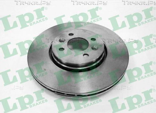Тормозной диск LPR TOTAL COATED передний для Renault Scenic II 2003-2009. Артикул R1010VR